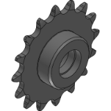 Sprocket for Bi-pitch chain with bearing holes